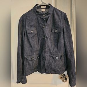 Womens XL Van Heusen Denim Jacket